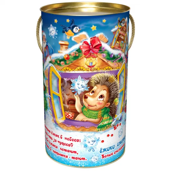 Туба Снежинки 800 грамм элит